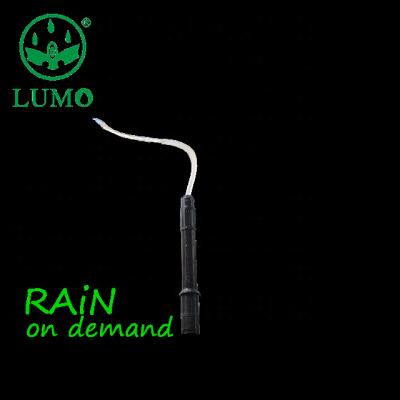 China Agricultural Farmland Irrigation Versatile Sprinkler Rain System Black Color On Demand for sale