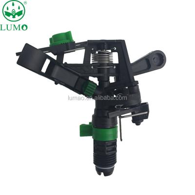 China Easily Install Portable Butterfly Pivot Movable Rotating Center Plastic With Two Spout For Agricultural Suction Irrigation System en venta