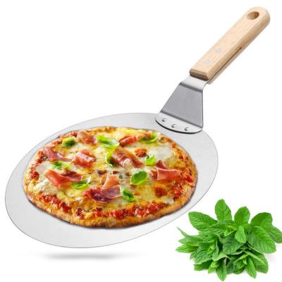 China Viable Smart Round Wheel Pizza Cutter Knife Pizza Oven Accessories Stainless Steel Pizza Tools for sale