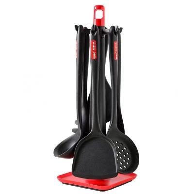 China Sustainable Top Quality Household Goods Silicone Kitchenware Cookware Set for sale