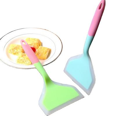 China Viable Manufacturers Sell Household Jade Son Baked Thick Egg Baked Expanded Colored Shovel Stick Non Baking Kitchenware for sale