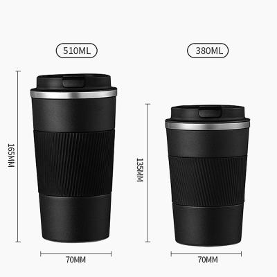 China 2021 New PORTABLE Hot Selling High Quality Double Stainless Steel Coffee Mug Vacuum Thermos Mug With Cover Tea Bottle for sale