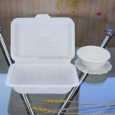 China Eco - Friendly PP Plastic Clamshell Food Containers Biodegradable Packaging for sale