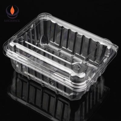 China Disposable Clear Plastic Food Disposable Container / Fresh Packaging Or Cherry Tomato Sancho Packaging Boxes for sale