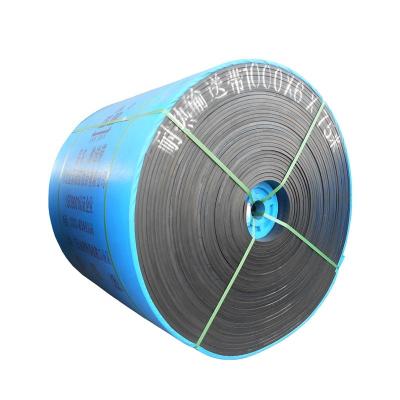 China Tear-Resistant PE High Temperature Resistant B600 * 10 Wear Resistant And Anti Delamination Polyester Conveyor Belt for sale