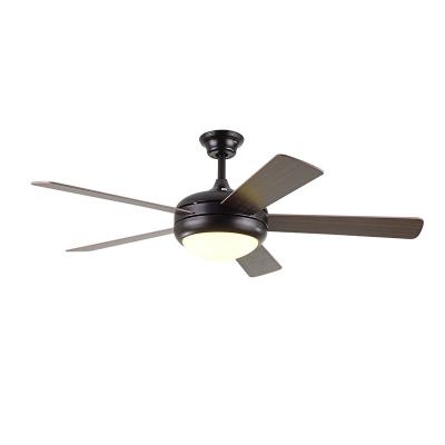 China New living room black modern style indoor ceiling exhaust fan with light mini ceiling fan with light for sale