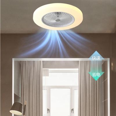 China Salon Ventilador de techo led Alta invisible calidad, con control remoto Para dormitorio lux decorativas, AC 110V 220v AC. for sale