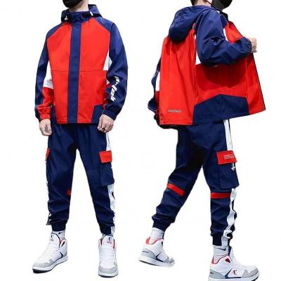 China 2021 hot QUICK DRY men sports tracksuit drop coat gym sports set casual sweatsuit wears jogging suits for sale