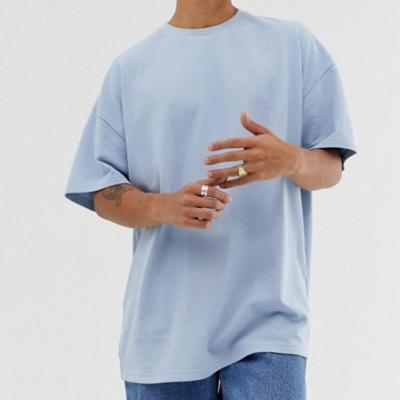 China 2021 Breathable Men's Fashion Hip Hop Men's Oversized T-shirts Wholesale Plus Size Men's T-shirts for sale