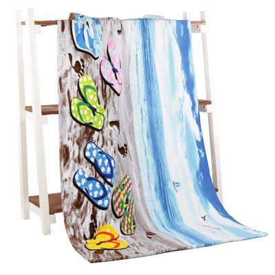 China Custom Print Adult Bath Pattern Sale Microfiber Sea Beach Quick Dry Swimming Towel Hot Safe For Towel Kids for sale