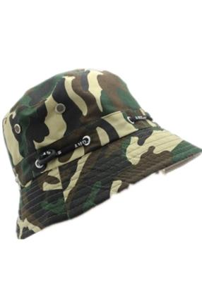 China Cotton Camouflage Sun Visor Cap Boys Personalized Bucket Hats One Size for sale