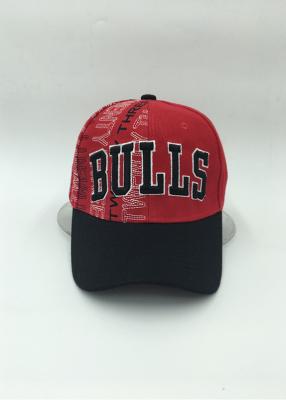 China Pre curved Baseball Hat letter Embroidery Sports Black Red Gray Blue for sale