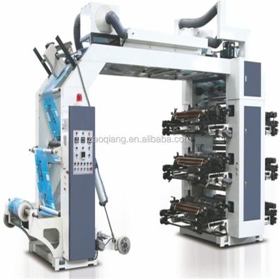 China YT-6600 printer six colors paper economic paper roll flexogrphic printing machine for sale