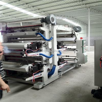 China YT-4800 Printer PE Plastic Film 4 Colors Flexo Paper Printing Machine for sale