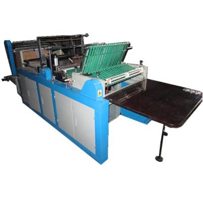 China PVC PE Plastic Arc Formed Round Chicken Bottom Sealing Bag Making Machine for sale