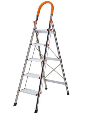 China Modern Home Folding Ladders Home Used Step Ladders Used Stainless Steel Folding Ladders For Home Office Stainless Steel for sale