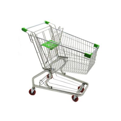 China Single-sided carrito de compras de supermercado, simple, large capacity for super market Grocery Shopping Cart supermarket trolley for sale