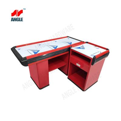 China Corrosion Protection Grocery Store Checkout Counter Cashier Table for sale