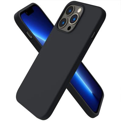 China Anti-drop Matte Soft TPU Phone Case For iPhone 13 12 11 pro X Max XS XR 8 7 plus Shockproof Frost Black Silicone Cover Cases for sale