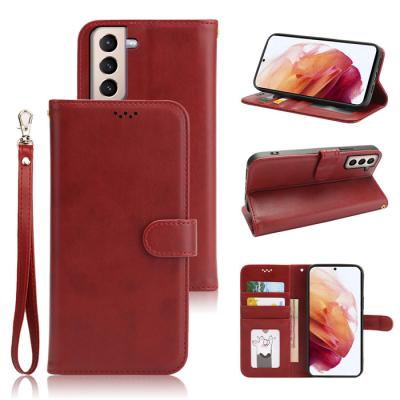 China Anti-fall Luxury Leather Case Wallet Phone Cover Magnetic Bag For Samsung Galaxy S21 Nacho M21 2021 F22 M32 S20 M32 A03s A52s A12 Ultra for sale