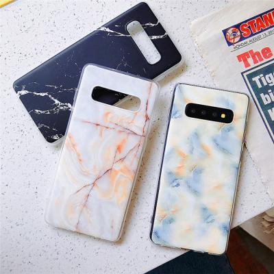 China Transparent Matte Marble Phone Case TPU Bumper Cover For Samsung Galaxy S7 Edge S8 S9 S10 Plus Note 8 9 10 for sale