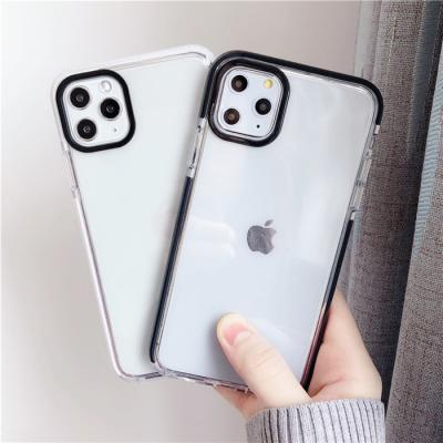 China Cell Phone Soft Bumper Case Fashion Color TPU Cover Device For iPhone 12 11 pro XR Max XS X 8 7 6 plus for sale