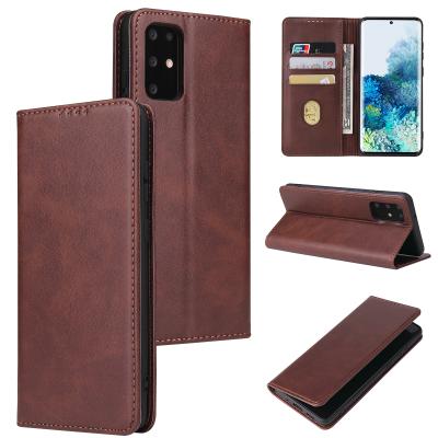 China Magnetic Galaxy S10 A70e A11 A41 S10 Lite S20 Ultra A71 A51 Flip Wallet Case For Samsung Original Brand Leather Business for sale