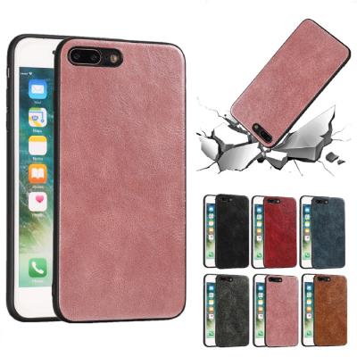 China Protective PU Leather+TPU+PC Mobile Phone PU Back Cover In Stock Hybrid Case For iPhone 7 8 plus 11 pro 12 max for sale