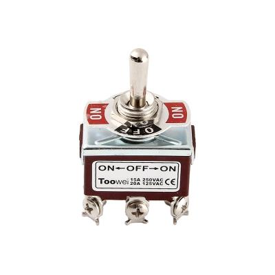 China Screw Terminal 10A 15A Inverter With 4 Position 12mm 12MM Inverter Rocker Switch for sale