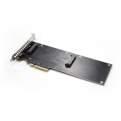 China Computer PCI Express X8 to U.2 PCIE X4 Desktop Adapter PCIE Card Riser Card to U.2 Interface X8/X16 Riser Card for sale