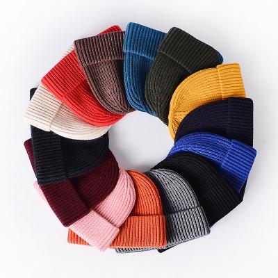 China 2020 New COMMON fashion letters embroidered hip hop knitted hats winter beanies for men and women for sale