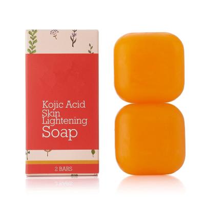 China ANTISEPTIC kojic acid and papaya skin lightening handmade soap for sale