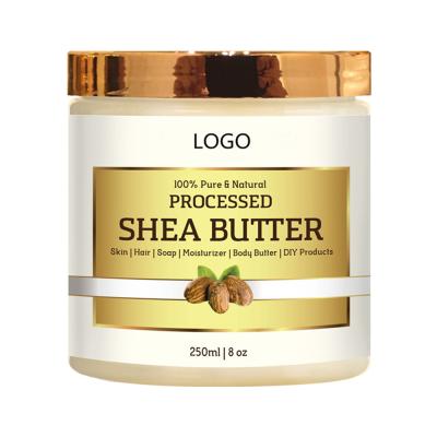 China Private Label Shea Butter Whitening Body Lotion Raw Unrefined Breast Enhancers for sale