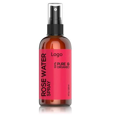 China Wholesale 100% Pure and Organic Rose Water Toner for Facial Spray for sale