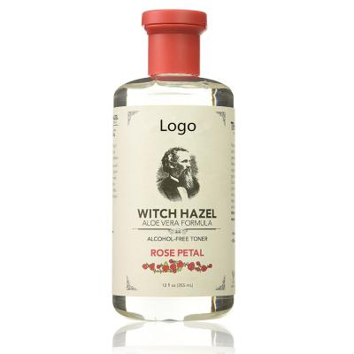 China Witch Hazel Toner Rose Petal Alcohol Free Skin Care Witch Hazel With Aloe Vera for sale