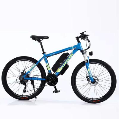 China Aluminum Alloy 27.5 Mountain Bike Full Suspension Electric Mountain Bike for sale