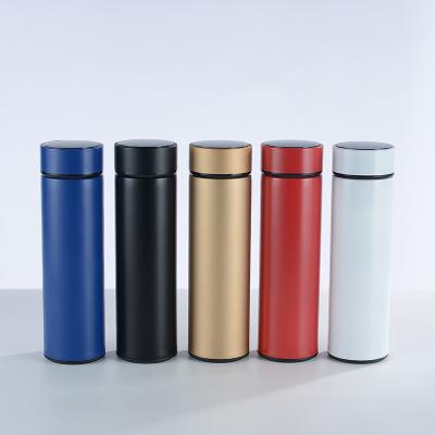 China Hot Selling Stainless Steel Vacuum Intelligent Upright Temperature Display Upright Mug for sale