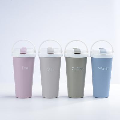 China Modern Portable Stainless Steel Thermos Mug Single Large Capacity Coffee Cup for sale