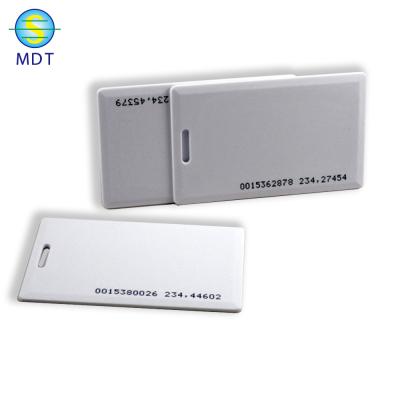 China Durable Plastic Mdt Smart Card PVC Rfid Card Blank Visa Credit Card Size for sale