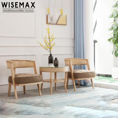 China WISEMAX WOOD FURNITURE Wooden Dining Room Furniture Comfortable Sponge Seating Cushion Wooden Dining Chair for sale