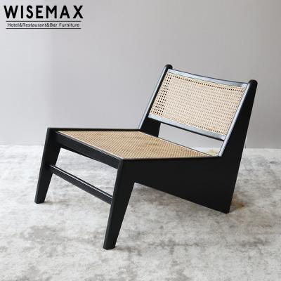 China Solid wood recliner lounge kangaroo recliner chair MEUBLES du Recliner WISEMAX de Pierre du jeanneret le rattan corbusier moderne de chaise for sale