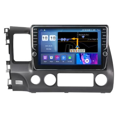 China BT/TV/SWC/DVRI/5G/DVD 1280*720 HD Car Radio Head Unit For Honda Civic Android 8 Core Navigation GPS 2 Din BT WIFI 2006-2011 Audio for sale