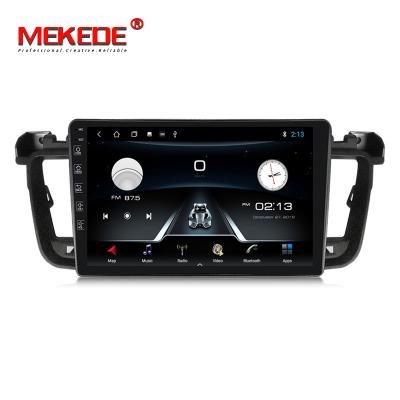 China BT Car Video/TV/mp3/SWC/DVR/WIFI/3G/DVD Mekede M Android Voice Control IPS 2.5D For Peugeot 508 2011 2012-2017 2+32GB GPS SWC Video Stereos for sale