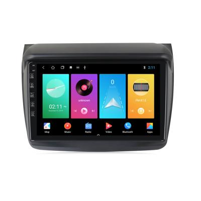 China 2.5D MEKEDE M100 Voice Control Android 9 4Core Car DVD Multimedia Player For Mitsubishi L200 Radio Stereo Video SWC GPS for sale