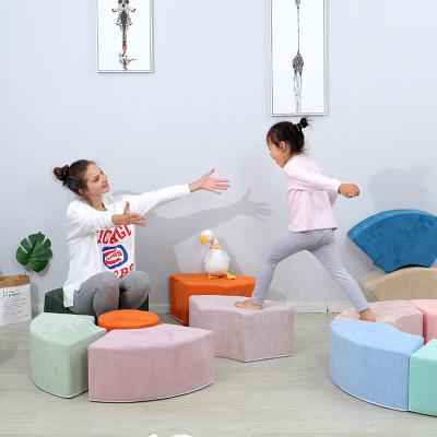 China Modern Than Certipur Us Foam Kids Play Sofa Supplier Different Pieces Per Set Kids Play Couch DIY Kids Pay Play Couch for sale