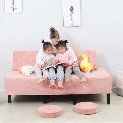 China 2022 New Modern Upgraded Sectional Sofa With Adjustable Metal Foot 8pcs Multifunctional Pink Convertible Kids Living Room Sectional Sofa for sale