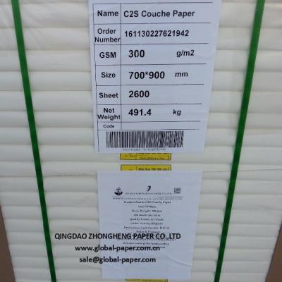 China Factory Price Anticurvature High Whiteness High Whiteness 100gsm Art Paper Luster Art Paper Different Layer for sale