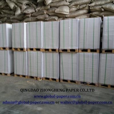 China Luster Coated Anticurl Art Paper --170g/m2 Layer Paper for sale