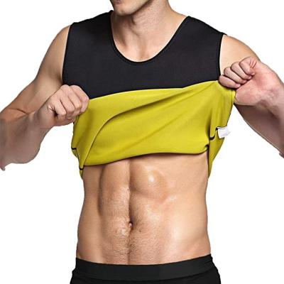 China Durable Hot Trainer Slimming Vest Body Shaper Sweat Suit Workout Shapewear Neoprene Compression Shapers Tank Top Sauna Men Waist Trainer for sale