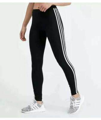 China Black Breathable Gym Yoga Leggings Womens Running Pants Size 8 14 for sale